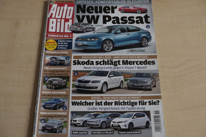 Deckblatt Auto Bild (19/2013)
